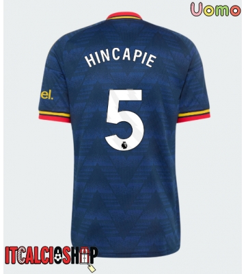 Arsenal Piero Hincapie #5 Seconda Maglia 2026-27 Manica Corta